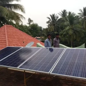 Solar On Grid Power Plant with DCR Type Module ( 1 KW to 3 KW )