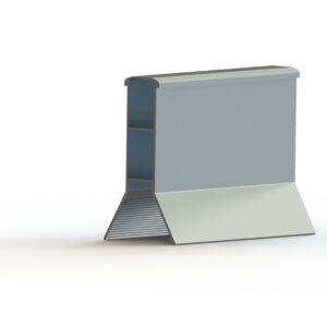 Metalsheet Roof Structure- Trapezoidal Sheet  System -Landscape Bracket