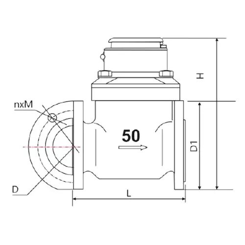 Kranti B Type Cold Flow Water Meter - Image 2