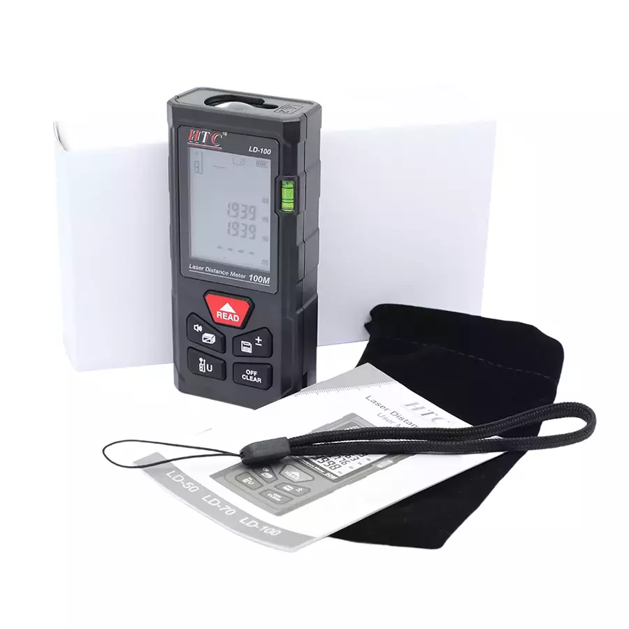 HTC Laser Distance Meter Measuring Range 0.05 m to 100 m - Image 3