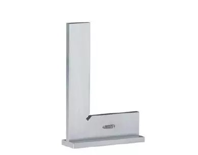 Insize 90° Flat Edge Square With Wide Base (DIN875 Grade 0) 4793 Series Measuring Range (50-300 mm)