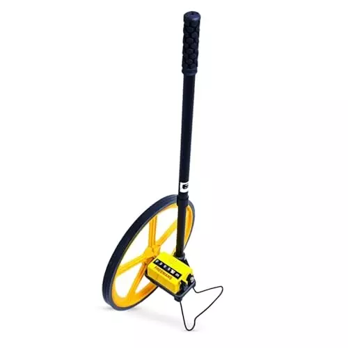 Freemans 12 Inch (304.80 mm) 0-10 km Plastic Measuring Wheel MW01