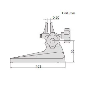 Insize 0-100 mm Micrometer Stand 6301 - Image 3