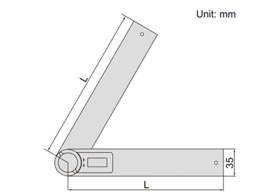 Insize 0-360 Degree Digital Protractor (2176 Series) - Image 3