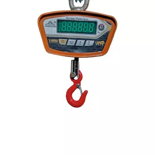 RAJA Digital Hanging Scale Mild Steel 500 Kg Capacity, RA-500
