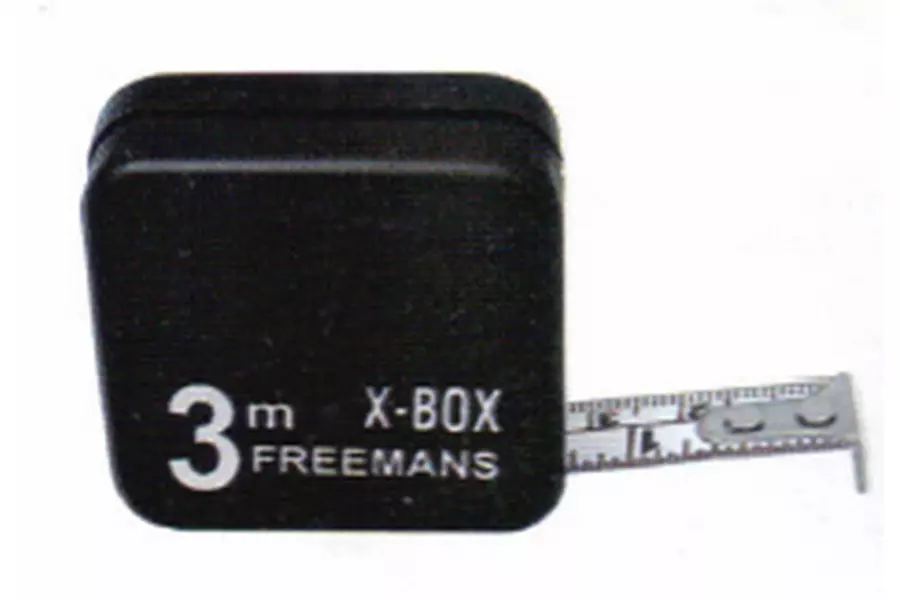 Freemans 3 m Pocket Steel Measuring Tape 13 mm XB313