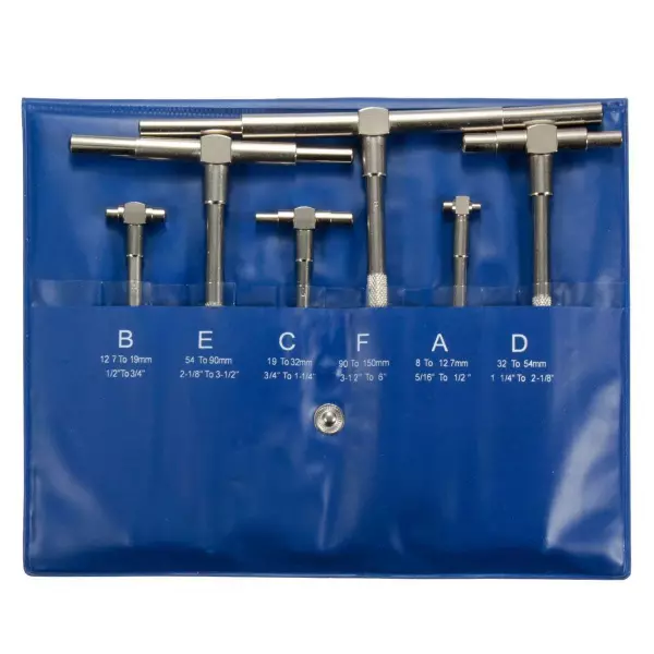 Yuzuki 8-150 mm Telescopic Gauge (Set Of 6 Pcs)