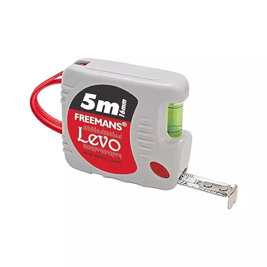 Freemans Pocket Steel Measuring Tape, Levo (LV)