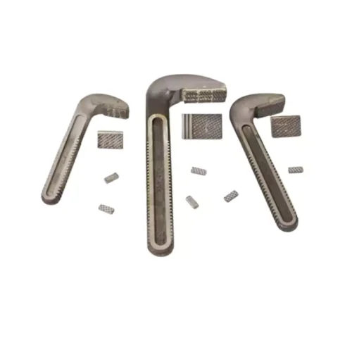 De Neers 300 mm Hook Set Heel Jaws Roller Spring for Pipe Wrench Heavy Duty 1116R-12