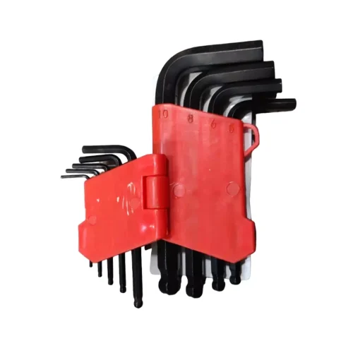 Fulcrum 1.50 to 10 mm Long Ball Allen Keys of 9pcs Set 50-52HRC