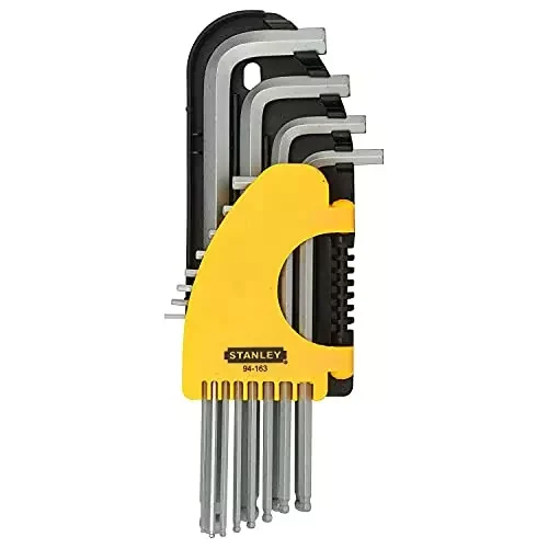 STANLEY Imperial Long Ball Point Hex Key Set, 94-163-23 (Set of 12)