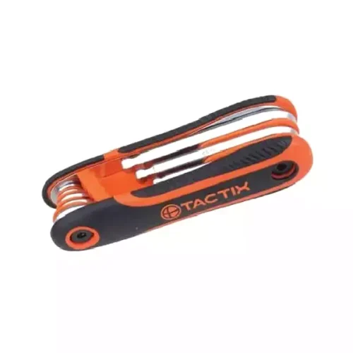 Tactix Chrome-Vanadium Steel Hex Key 206201 (Set of 8 Pcs)